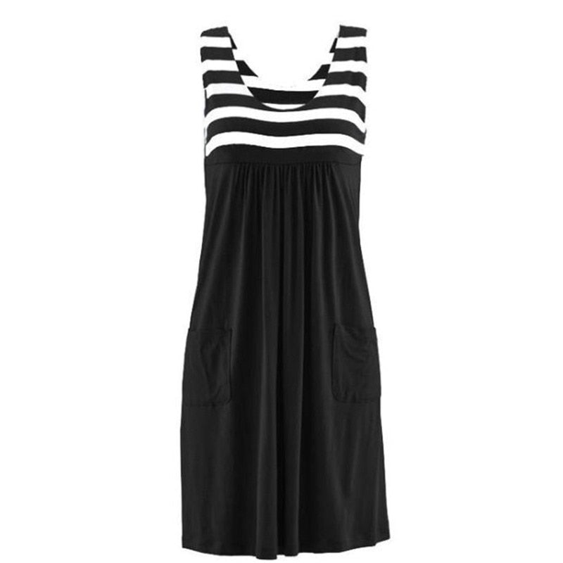 Women's Sleeveless Summer Dress.
