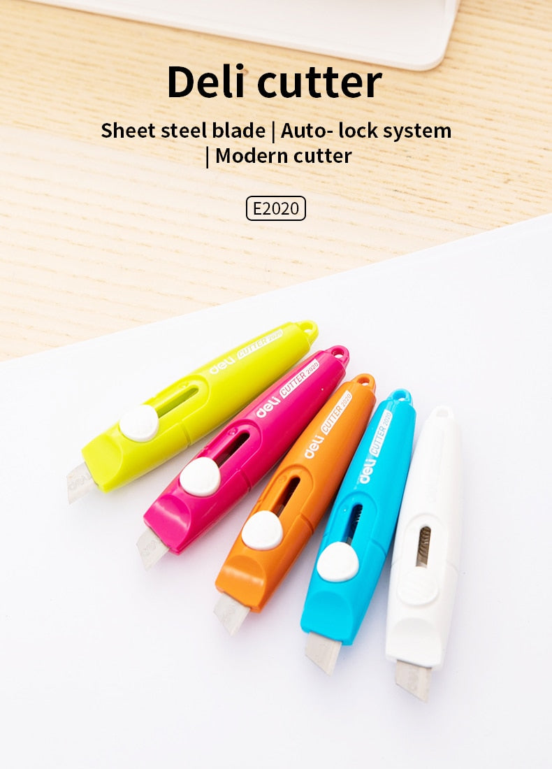 5PCS DELI Mini Utility Cutting Knife.