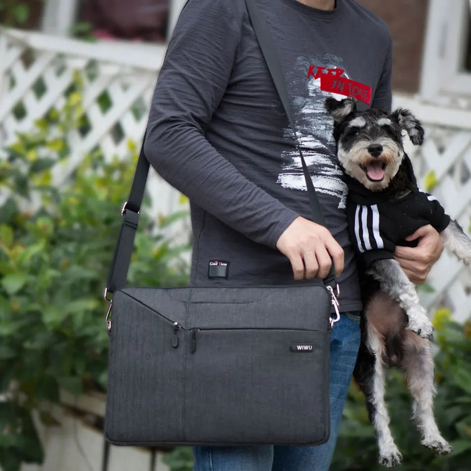 WiWU Waterproof Laptop Bag 15.3,16, 15.6, 14.2,Or 13.3  For MacBook Air Or Notebook Bag