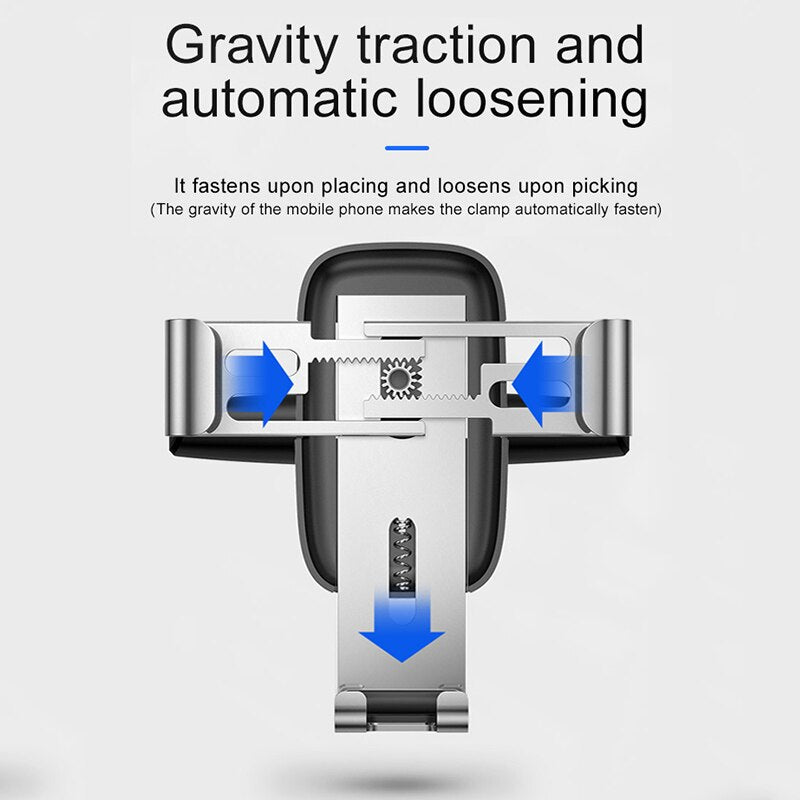 Car cell phone holder mounts in the CD player Suitable for iphones and Samsung mobiles.