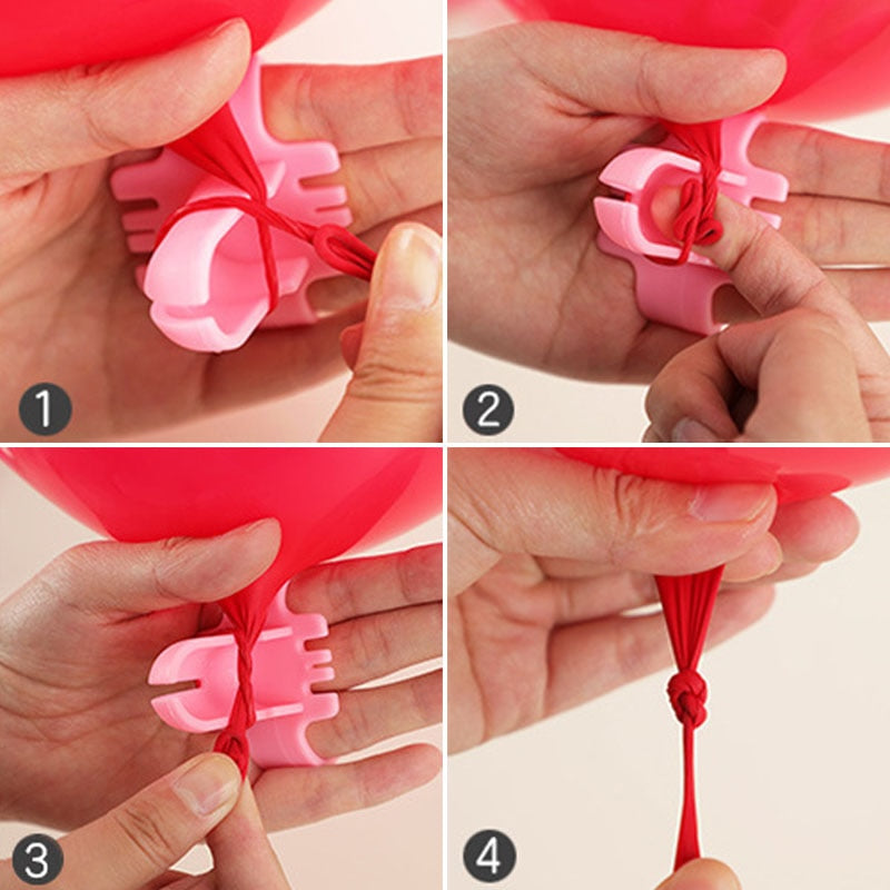 Party Decoration Balloon Accessories. Easy Tool for Sealing Balloons, ETC.