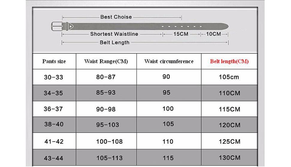 Men's Business Or Casual Automatic Buckle Belt.