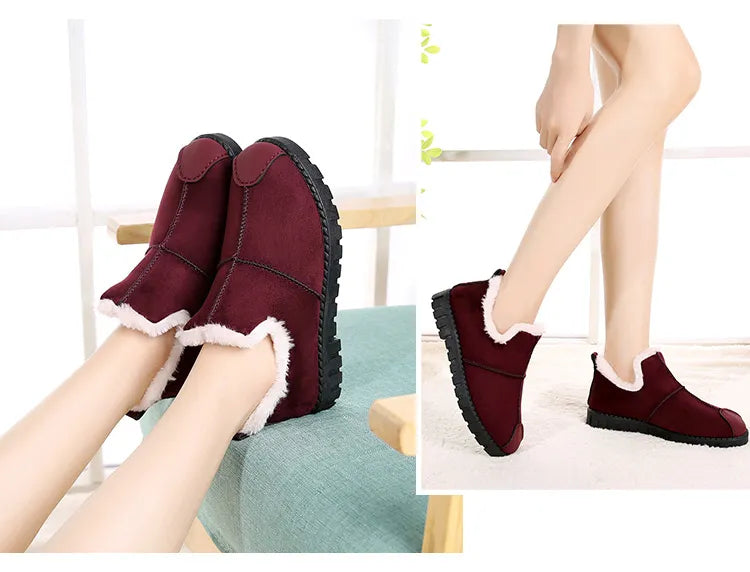 Winter Suede Ankle Boots.