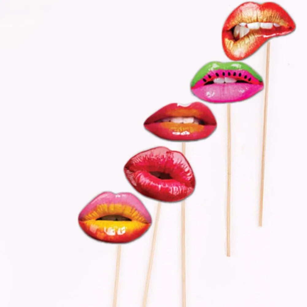 Photo booth Props For Weddings, Graduation And Birthday Parties.