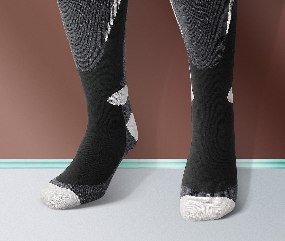 COPOZZ Thick Cotton, Moisture Absorption, High Elastic Sports Socks.