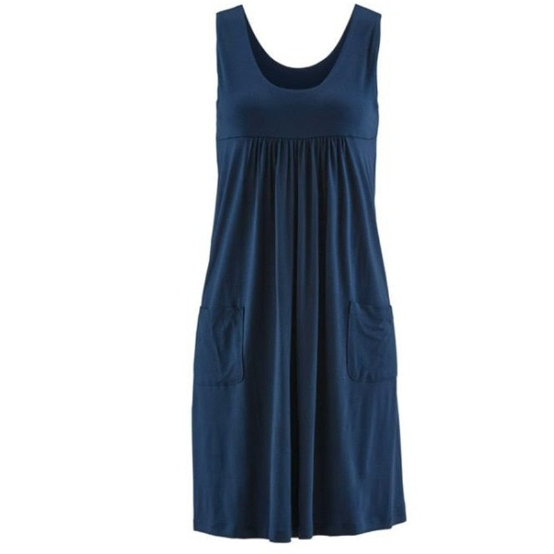 Women's Sleeveless Summer Dress.