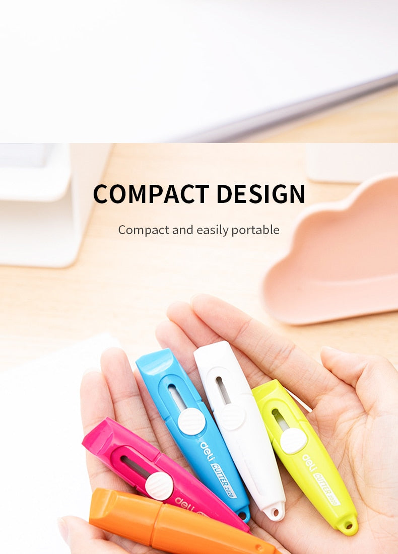 5PCS DELI Mini Utility Cutting Knife.