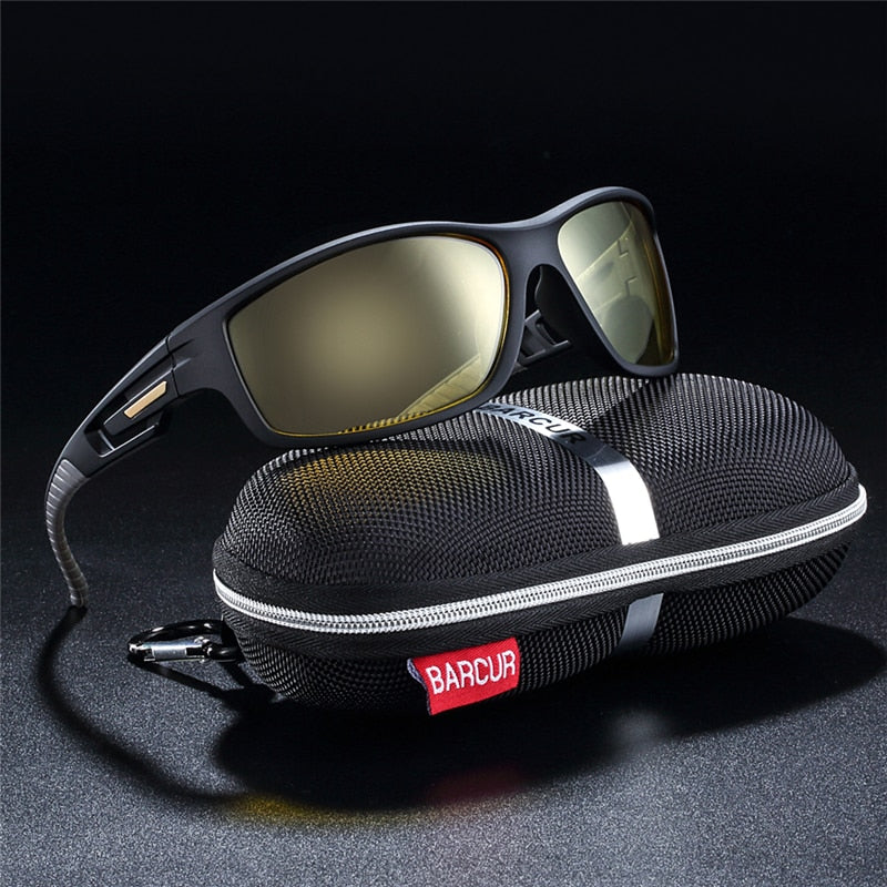 BARCUR Women's Polarized Night Vision Sunglasses.