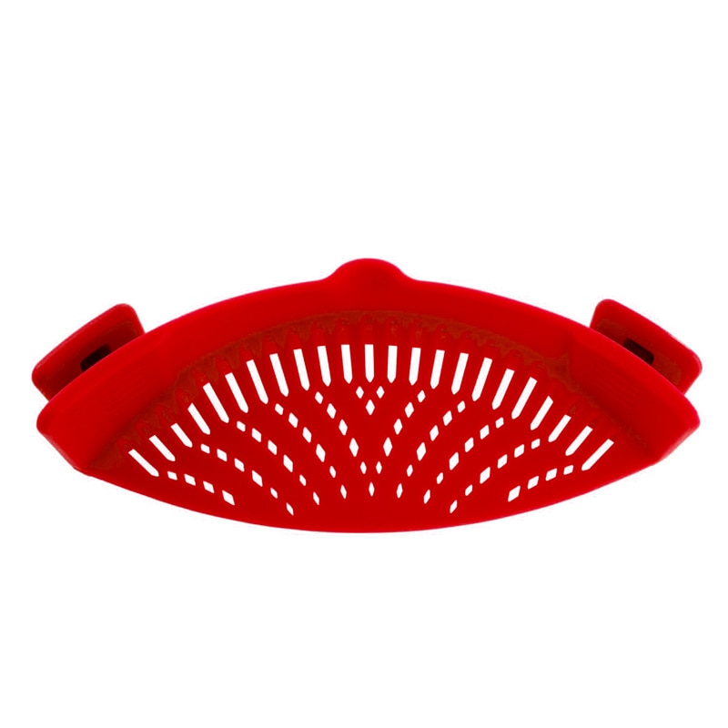 Silicone Clip-on Pan Pot Strainer.