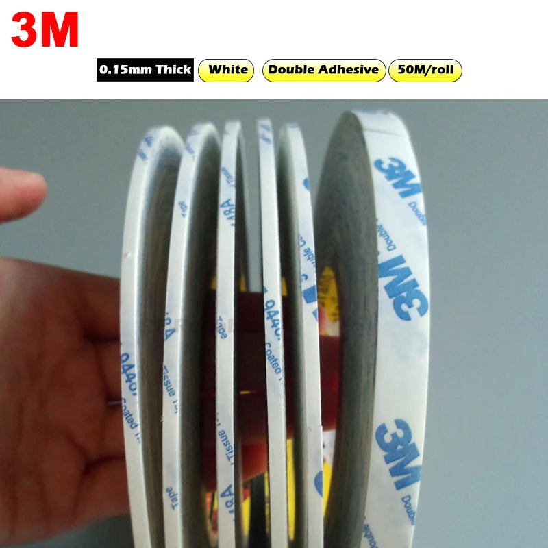2mm~5mm~10mm Original 3M Double Sided Adhesive Tape