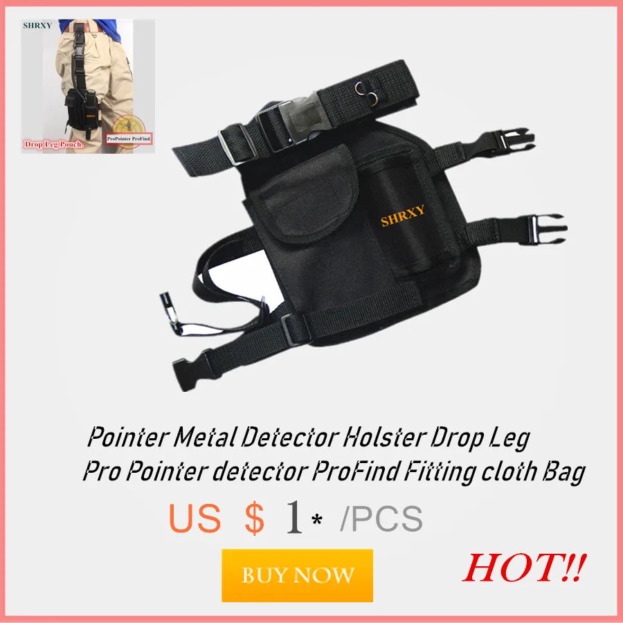 Hand Held Waterproof Metal Detector Pointer With Bracelet