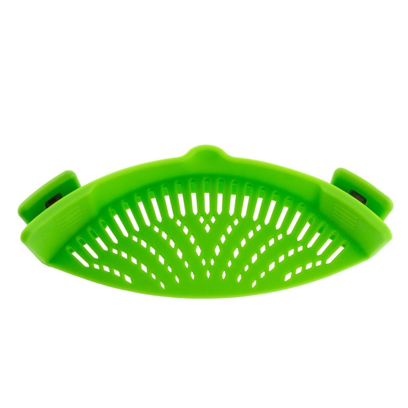 Silicone Clip-on Pan Pot Strainer.