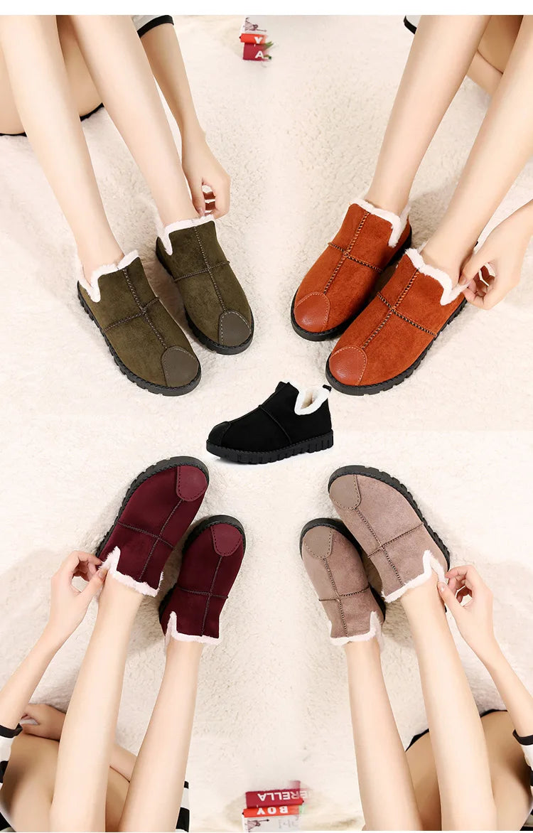 Winter Suede Ankle Boots.