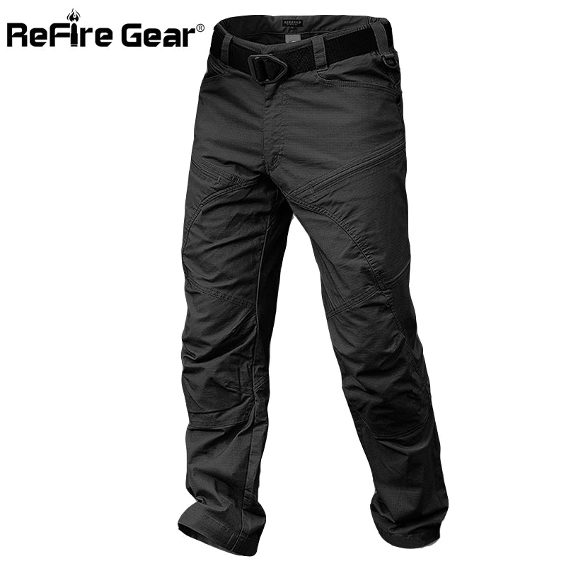 Men's Tactical Waterproof, Multi Pocket Cargo Pants