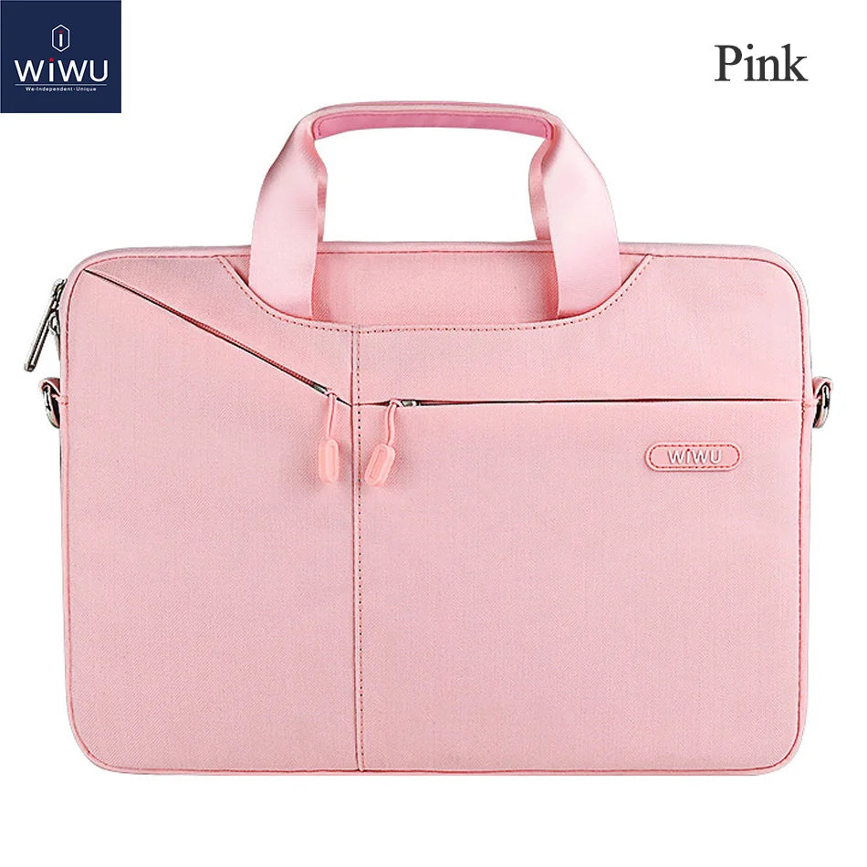 WiWU Waterproof Laptop Bag 15.3,16, 15.6, 14.2,Or 13.3  For MacBook Air Or Notebook Bag