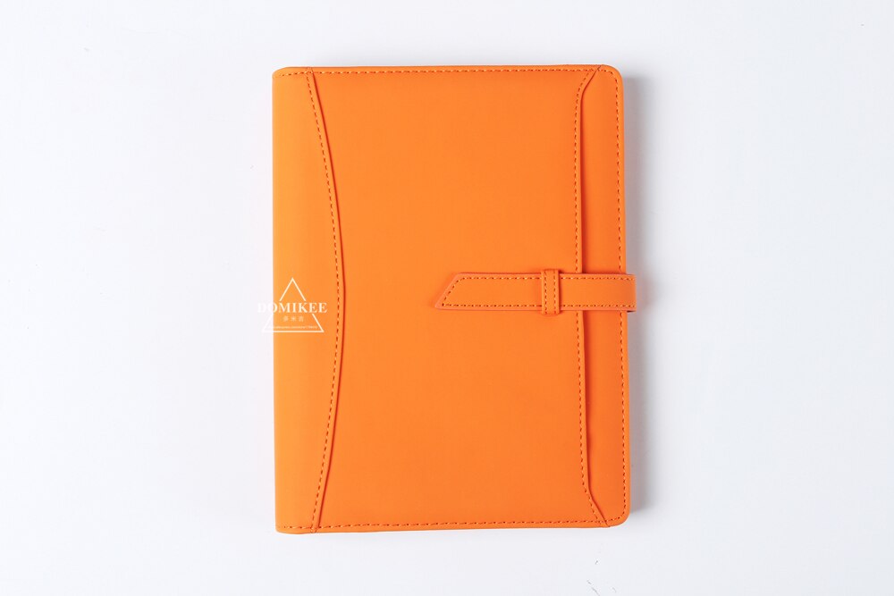 Macaron leather binder notebook organizer. Great for office and school planning.