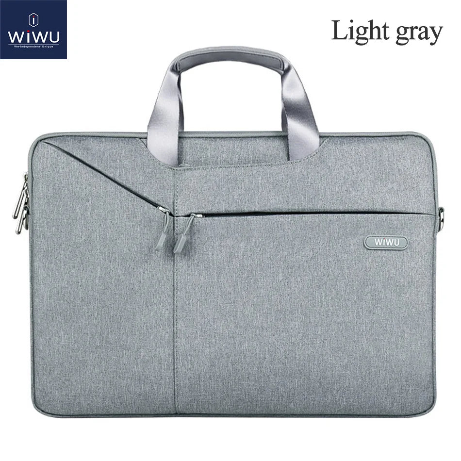 WiWU Waterproof Laptop Bag 15.3,16, 15.6, 14.2,Or 13.3  For MacBook Air Or Notebook Bag