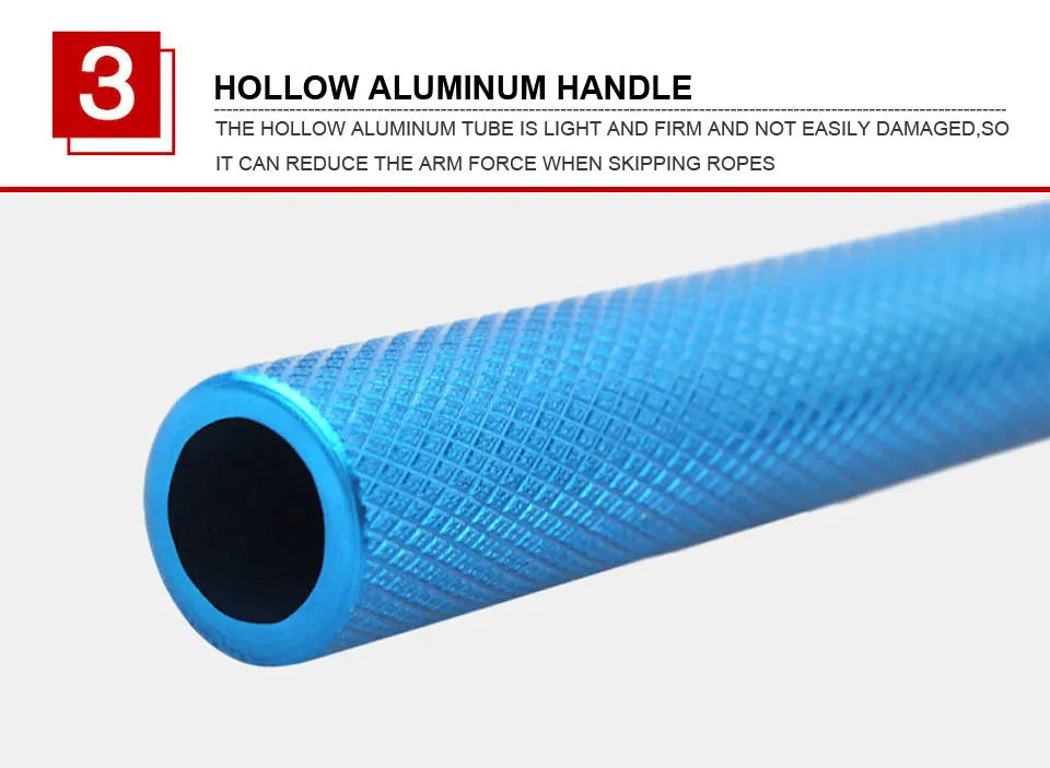 AOLIKES 1PCS Cross fit Wire And PVC Speed Jump Rope With Carrying Bag