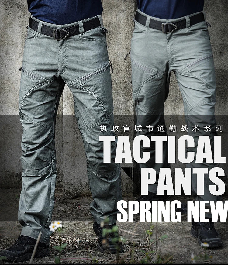 Men's Tactical Waterproof, Multi Pocket Cargo Pants