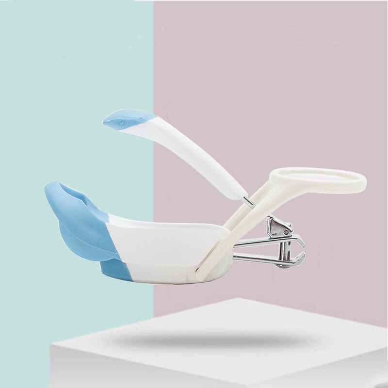 Foldable stainless steel baby nail clipper with magnifier safety zoom glass.