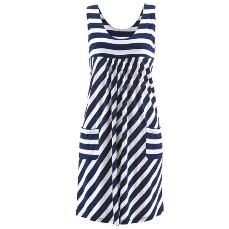 Women's Sleeveless Summer Dress.
