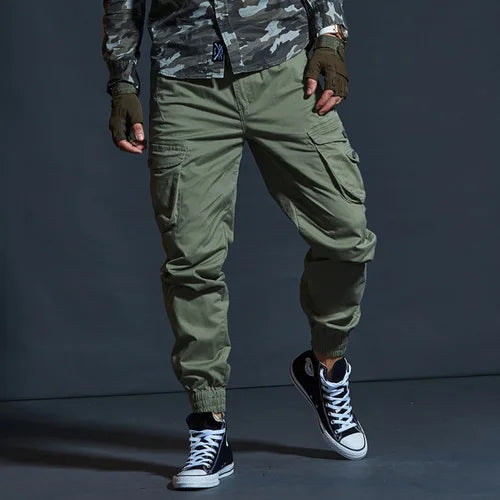 Men's Cotton Multi Pocket Cargo Pants