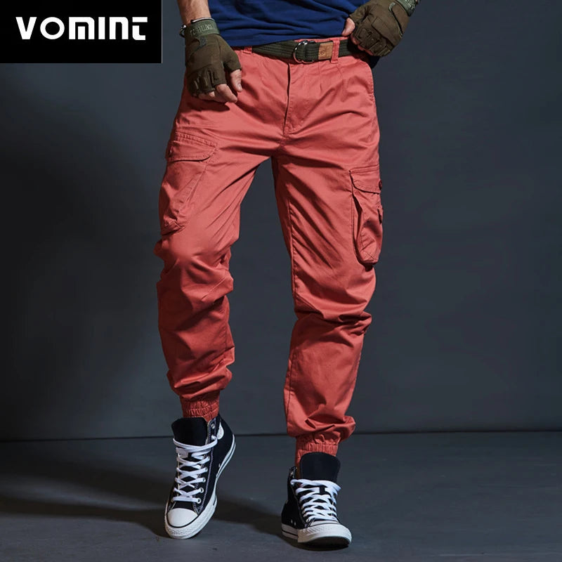 Men's Cotton Multi Pocket Cargo Pants