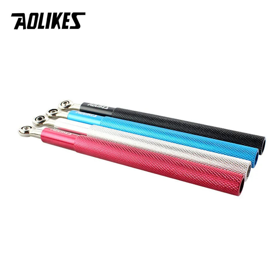 AOLIKES 1PCS Cross fit Wire And PVC Speed Jump Rope With Carrying Bag
