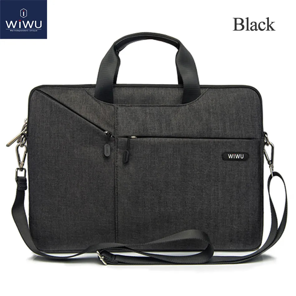 WiWU Waterproof Laptop Bag 15.3,16, 15.6, 14.2,Or 13.3  For MacBook Air Or Notebook Bag