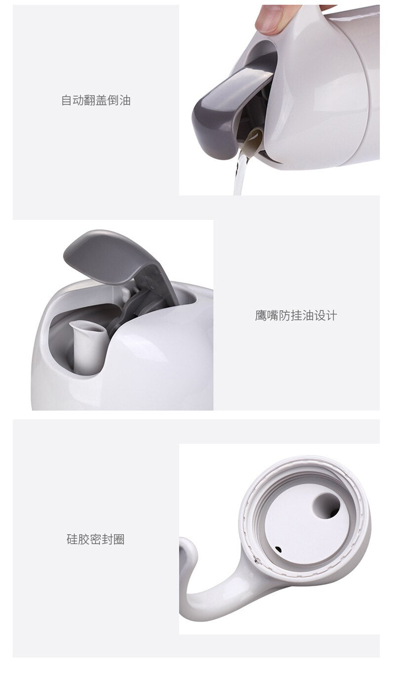 1 pcs Kitchen glass oil OR Vinegar Bottle.