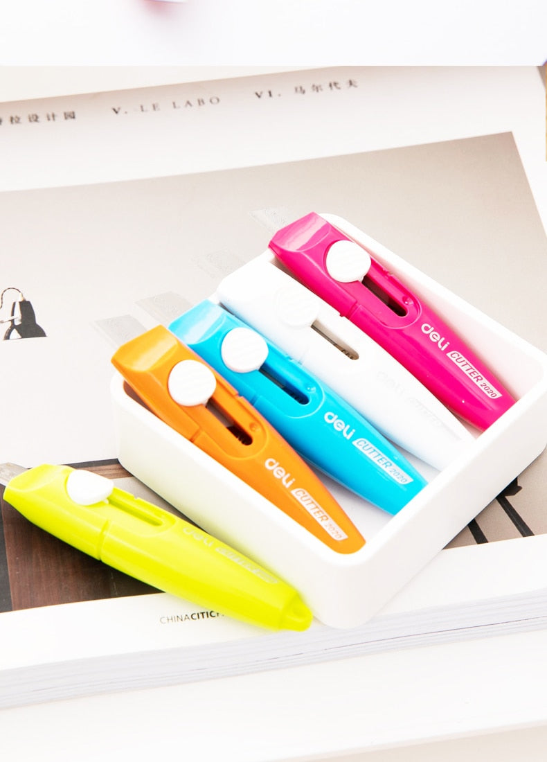5PCS DELI Mini Utility Cutting Knife.