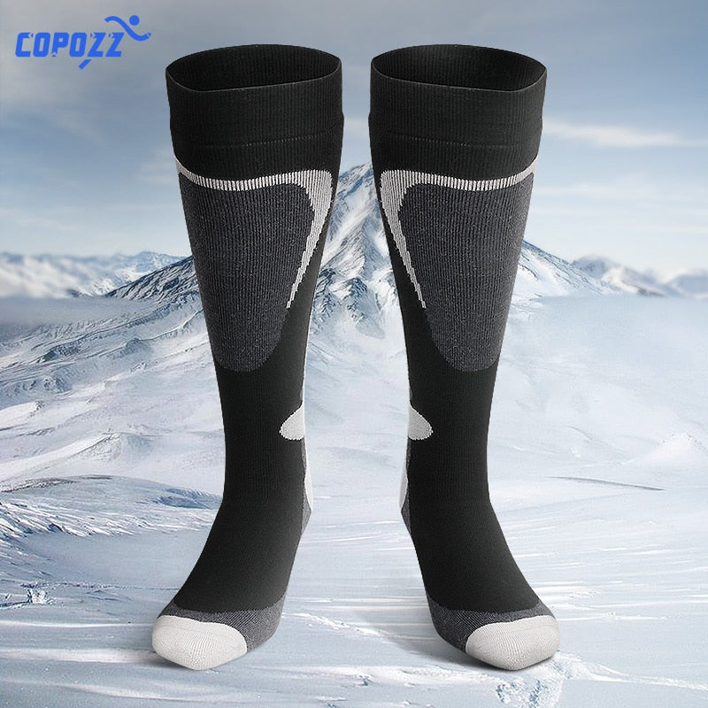 COPOZZ Thick Cotton, Moisture Absorption, High Elastic Sports Socks.
