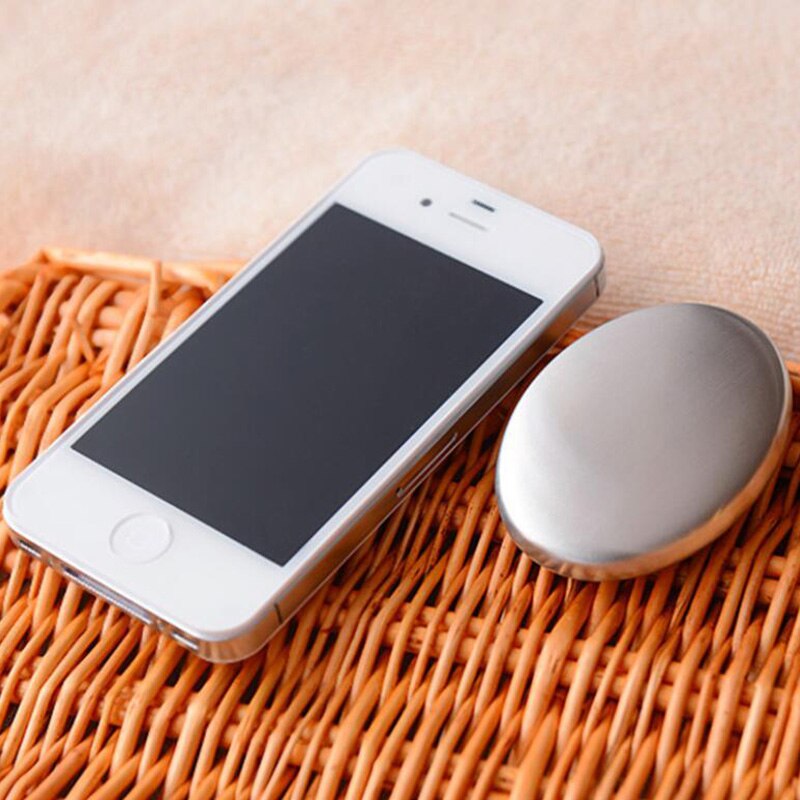 Stainless Steel Deodorizing Metal Soap. Eliminates odors such as garlic and fish.