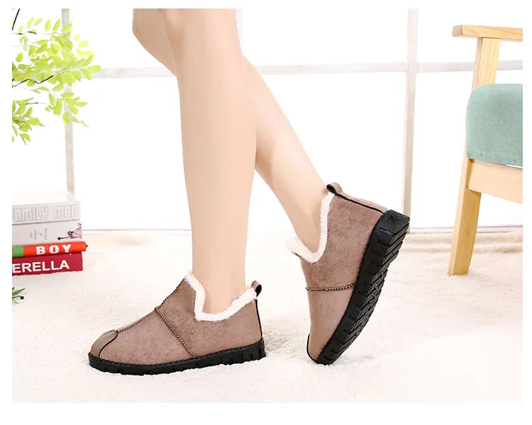 Winter Suede Ankle Boots.