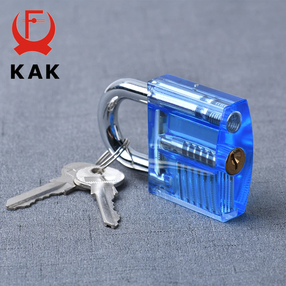 KAK Transparent Locksmith Wrench Tool  For Extracting Broken Keys Or Picking Padlocks