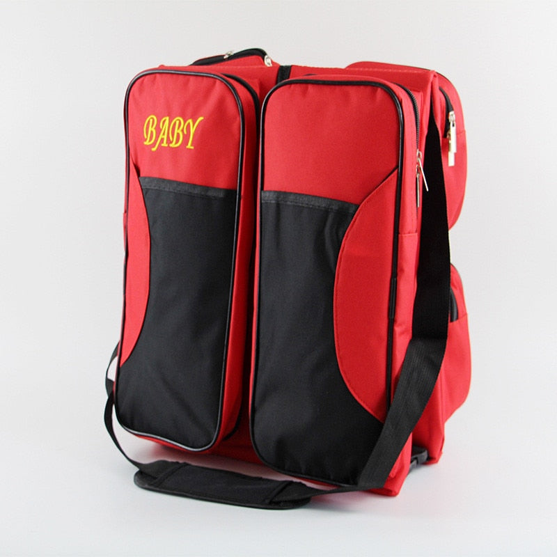 MOTOHOOD- Multifunction Baby Diaper Bag/crib Great for travel.