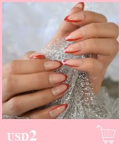 Acrylic Press On Nails. Various types such as French, Ombre, Nail Art, Glitter. Long or Short.