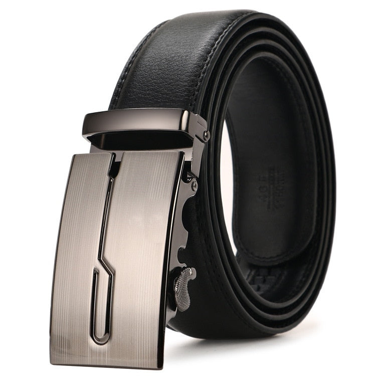 Men's Business Or Casual Automatic Buckle Belt.