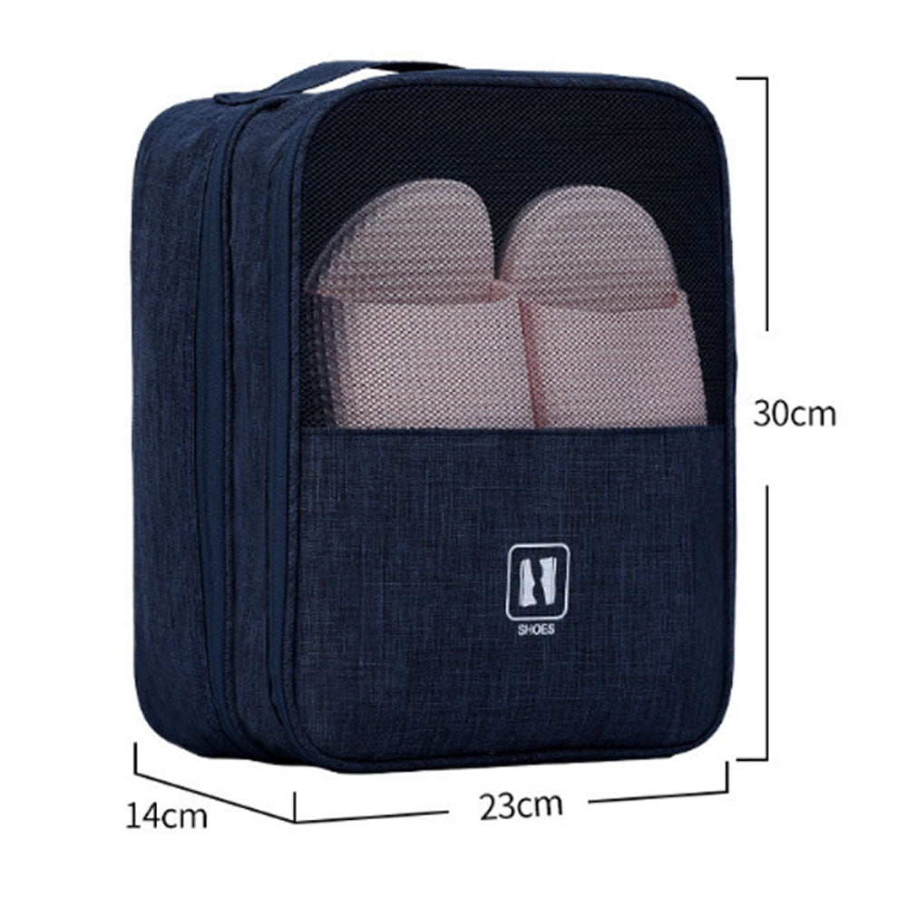 3 Layer Travel Shoe Bag Organizer.