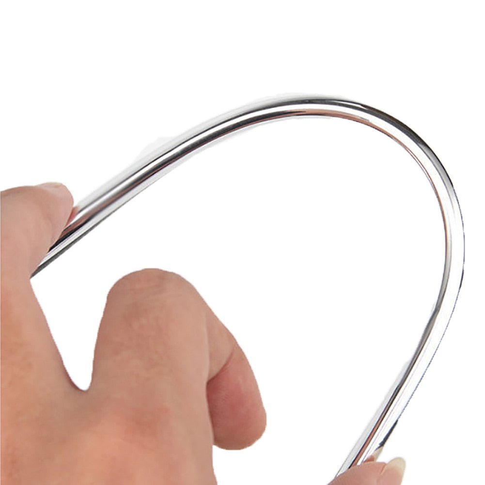 10Pcs- 20cm Universal Car Decorative U Shape Vent Moulding Trim.