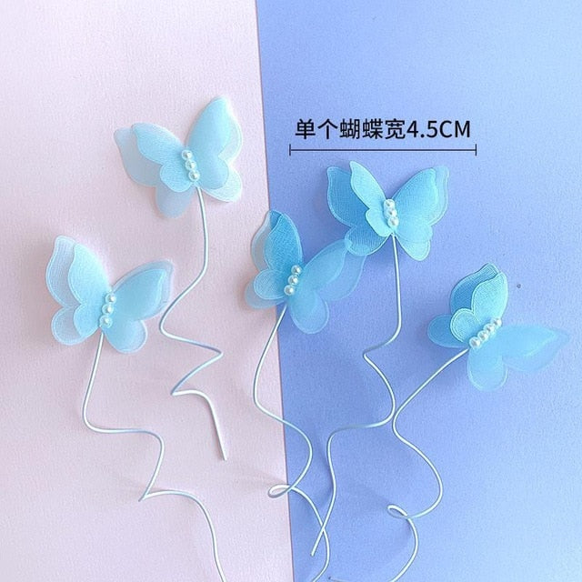 Butterfly Cupcake/Cake Topper For Weddings and Birthdays.