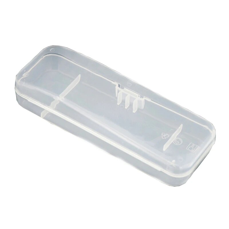 Plastic Transparent Shaver Case For Travel.
