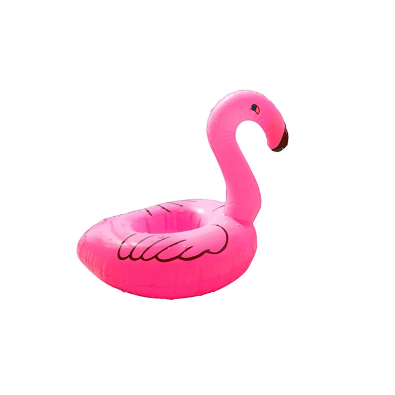 Tropical Flamingo Inflatable Drink Holder. Great for Pool Parties.