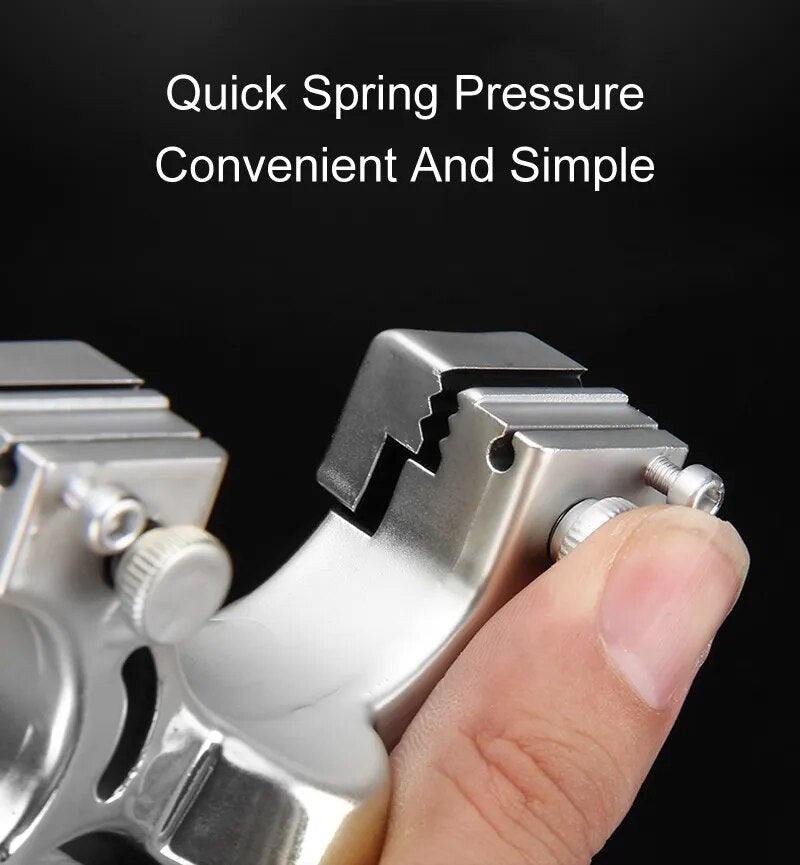 Laser Aiming Anti Slip Gradient Blue Slingshot.