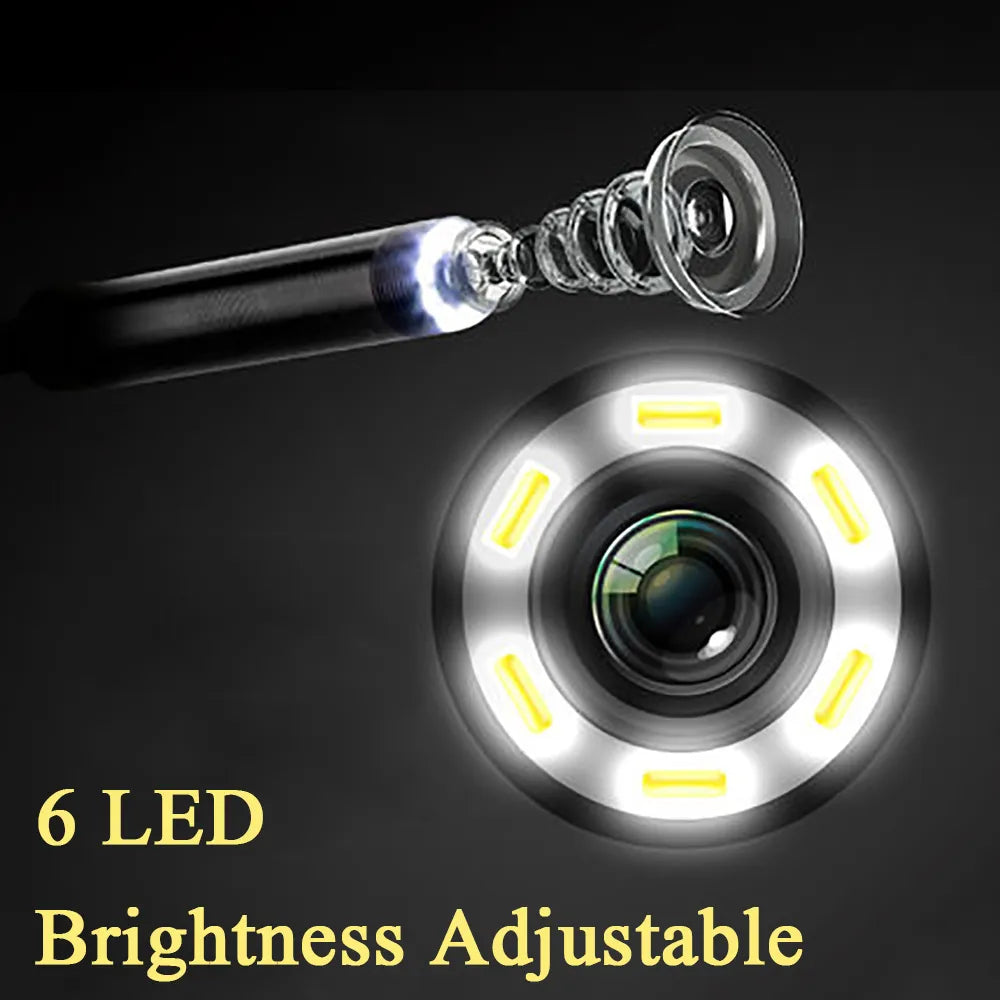 7.0/5.5 MM IP67 Waterproof Android Endoscope Camera With 6 LED Lights.