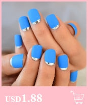 Acrylic Press On Nails. Various types such as French, Ombre, Nail Art, Glitter. Long or Short.