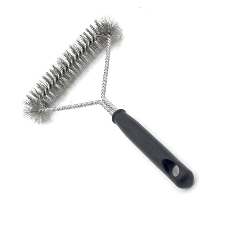 Stainless Steel BBQ Bristle Cleaning Brush.