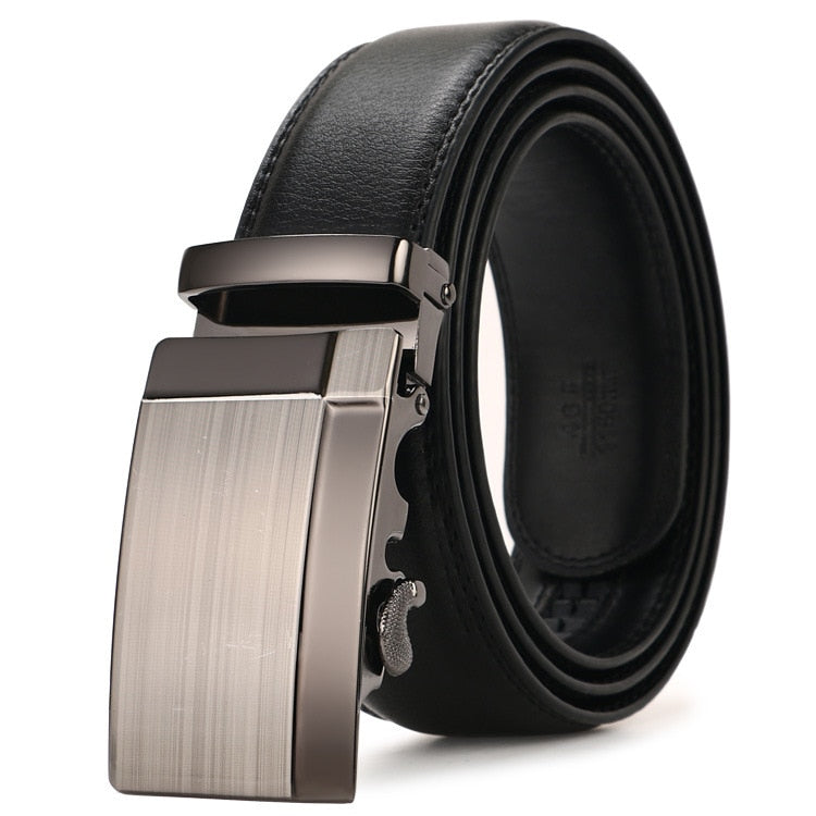 Men's Business Or Casual Automatic Buckle Belt.