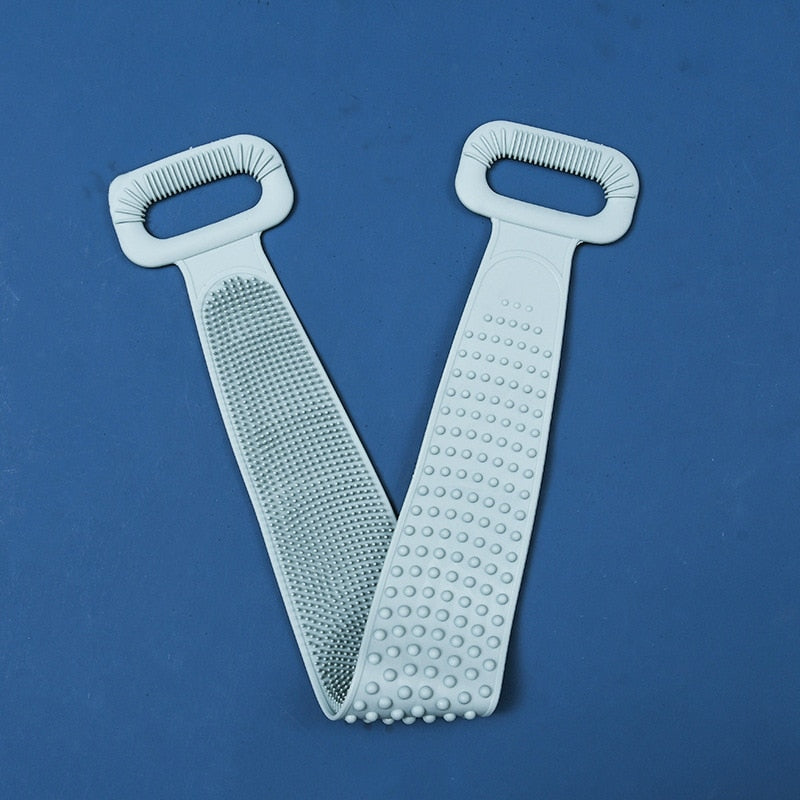 Soft Silicone Body Brush. Exfoliates and massage.