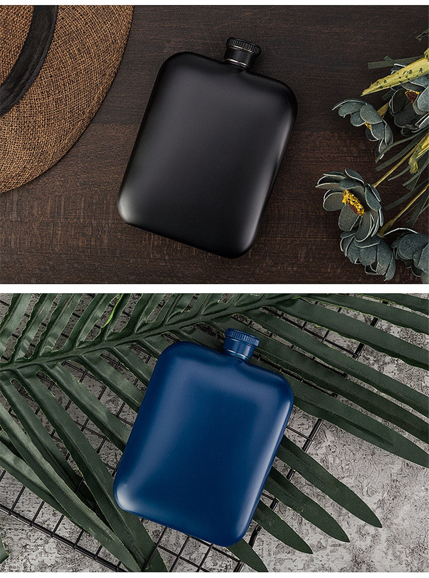 Stainless Steel 6oz Hip Flask.